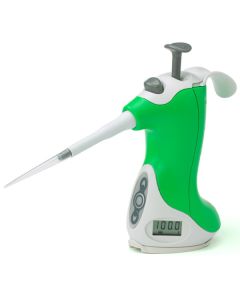 10-100µL Pipette, Ovation, Quick-Set (QS), Green