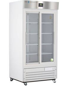 ABS Premier Laboratory Glass Door Refrigerator, 33 Cu. Ft.  Double Slide Glass Door