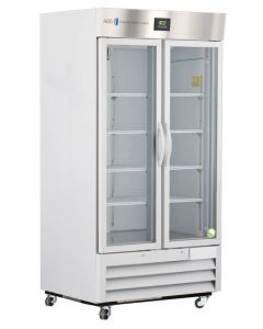 ABS Premier Laboratory Glass Door Refrigerator, 36 Cu. Ft. Double  Swing Glass Door