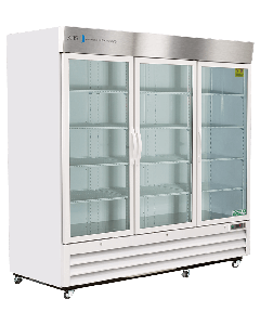 ABS Standard Laboratory Glass Door Refrigerator, 72 Cu. Ft.  Triple Swing Glass Door