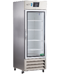 ABS Premier Stainless Steel Laboratory Refrigerator, 23 Cu. Ft.  Stainless Steel Refrig. Glass Door 