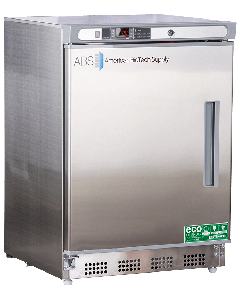 ABS Premier Undercounter Freezer, 4.2 Cu. Ft, Stainless Steel Freezer (Built-In); Left Hinged