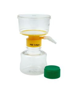 250mL Filter System, PES Filter Material, 0.45μm, 75mm, Sterile