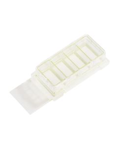 4 Chamber Cell Culture Slide, Glass, Sterile