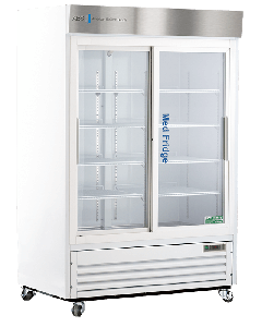 ABS Standard Pharmacy/Vaccine Refrigerator, 47 Cu. Ft.  Double Slide Glass Door