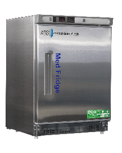 ABS Premier Pharmacy/Vaccine Undercounter Refrigerator, 4.5 Cu. Ft, Stainless Steel Refrigerator (Built-In)