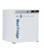 ABS Premier Pharmacy/Vaccine Countertop Refrigerator, Freestanding, Solid Door, 1.0 Cu.Ft.