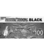 Nitromax Black Powder-Free Exam Gloves 5 Mil Medium 