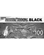 Nitromax Black Powder-Free Exam Gloves 5 Mil Large