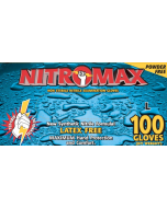 Nitromax Nitrile Powder-Free Exam Gloves 5 Mil Small
