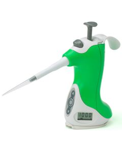 10-100µL Pipette, Ovation, Quick-Set (QS), Green