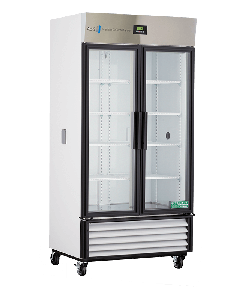ABS Premier Laboratory Glass Door Refrigerator - TAA Compliant, 35 Cu. Ft. Double  Swing Glass Door
