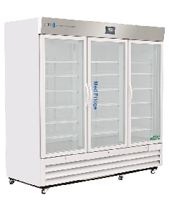 ABS Premier Laboratory Glass Door Refrigerator - TAA Compliant, 72 Cu. Ft.  Triple Swing Glass Door