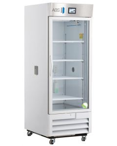 ABS TempLog Premier Glass Door Chromatography Refrigerator, 26 Cu. Ft.  Single Glass Door