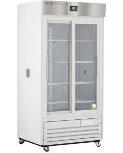 ABS Premier Glass Door Chromatography Refrigerator, 33 Cu. Ft.  Double Slide Glass Door