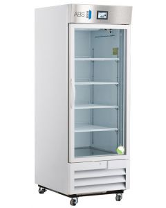 ABS TempLog Premier Laboratory Glass Door Refrigerator, 26 Cu. Ft.  Single Glass Door