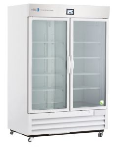ABS TempLog Premier Laboratory Glass Door Refrigerator, 49 Cu. Ft.  Double Swing Glass Door