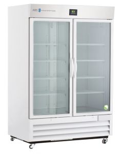 ABS Premier Laboratory Glass Door Refrigerator, 49 Cu. Ft.  Double Swing Glass Door