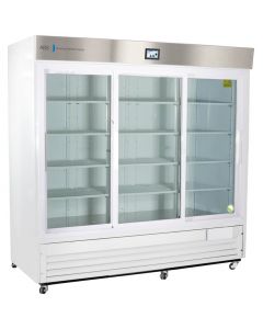 ABS TempLog Premier Laboratory Glass Door Refrigerator, 69 Cu. Ft.  Triple Slide Glass Door