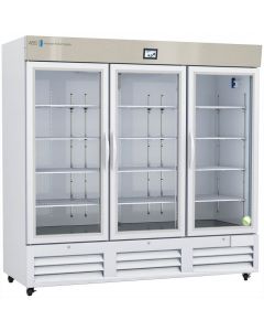 ABS TempLog Premier Laboratory Glass Door Refrigerator, 72 Cu. Ft.  Triple Swing Glass Door
