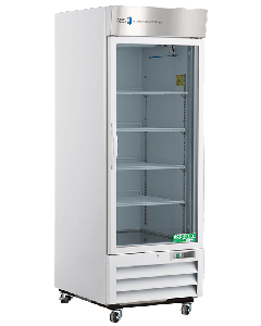 ABS Standard Laboratory Glass Door Refrigerator, 26 Cu. Ft.  Single Glass Door