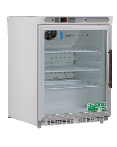 ABS Premier Undercounter Refrigerator, 4.6 Cu. Ft, ADA Glass Door Refrigerator (Built-In); Left Hinged