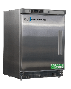 ABS Premier Undercounter Refrigerator, 4.5 Cu. Ft, Stainless Steel Refrigerator (Built-In); Left Hinged