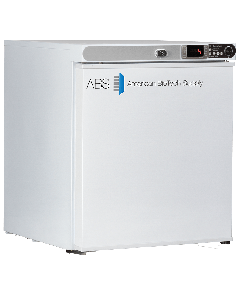 ABS Premier Undercounter Refrigerator, 1.0 Cu. Ft, Solid Door Refrigerator (Freestanding); Left Hinged