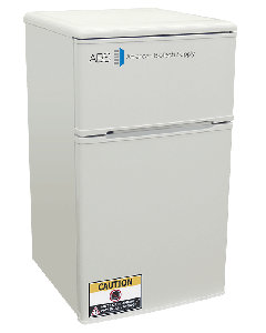 ABS General Purpose Combination Refrigerator/Freezer, 3 Cu. Ft. 2 Exterior Solid Doors, Manual Defrost
