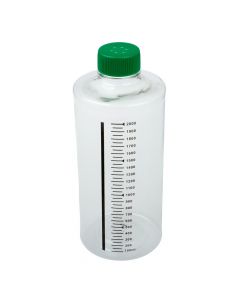850cm² Roller Bottle, Tissue Culture Treated, Printed Graduations, Vented Cap, Bagged, Sterile 