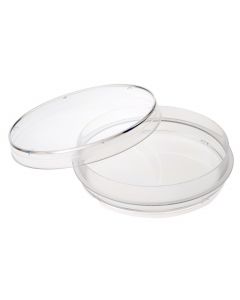 100mm x 20mm Petri Dish w/Grip Ring, Sterile