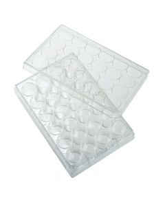 24 Well Non-treated Plate with Lid, Individual, Sterile