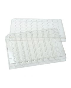 48 Well Non-treated Plate with Lid, Individual, Sterile
