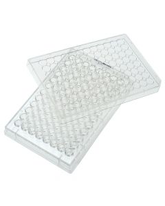 96 Well Non-treated Plate, Round Bottom with Lid, Individual, Sterile