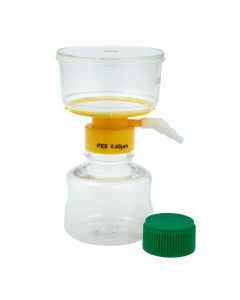 250mL Filter System, PES Filter Material, 0.45μm, 75mm, Sterile
