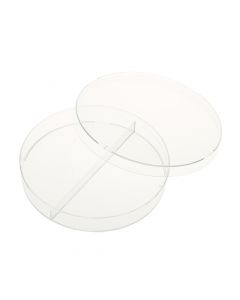 100mm x 15mm Petri Dish, 2 Compartments, Sterile