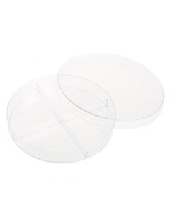 100mm x 15mm Petri Dish, 4 Compartments, Sterile