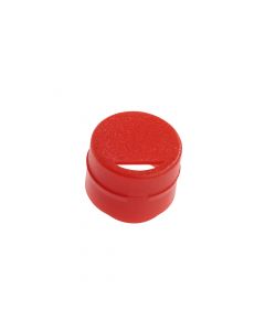 Cap Insert for CF Cryogenic Vials, Red, Non-sterile