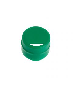 Cap Insert for CF Cryogenic Vials, Green, Non-sterile
