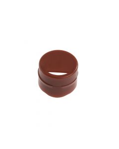 Cap Insert for CF Cryogenic Vials, Brown, Non-sterile