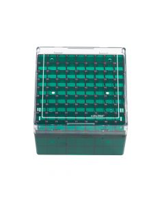 Deep Storage Box, CF Cryogenic Vial, 81 Place, Polycarbonate, Non-sterile