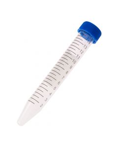 15mL Centrifuge Tube, Blue Cap - Bag, Sterile