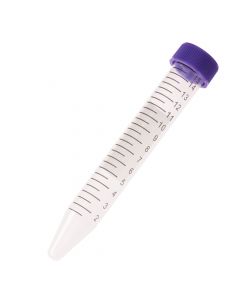 15mL Centrifuge Tube, Purple Cap - Bag, Sterile