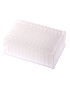 96 Deep Well Storage Plate, 2.0mL, PP, Round Well, Round Bottom, Non-sterile