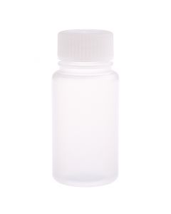 60mL Wide Mouth Bottle, Round, PP, Non-sterile