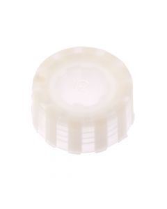 CAP ONLY, Screw Top Micro Tube Cap, Grip Cap With Integrated O-Ring, Clear, Non-sterile