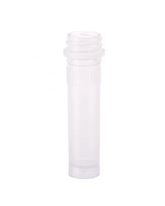TUBE ONLY, 2.0mL Screw Top Micro Tube, Self-Standing, Grip Band, Sterile