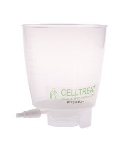 1000mL Polypropylene Bottle Top Filter, PTFE Filter Material, 0.45um, 90mm, Non-sterile