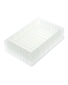Multiple Cavity Reagent Reservoir, 12 Well, Trough Bottom, PP, Non-sterile