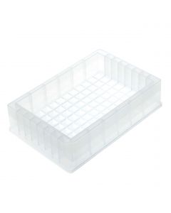 Single Cavity Reagent Reservoir, 96 Pyramid Bottom, PP, Non-sterile